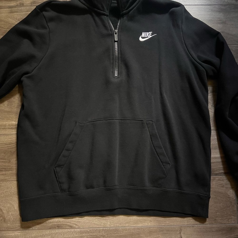 Nike Black Quarter-Zip Pullover